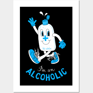 Alcoholic Posters and Art